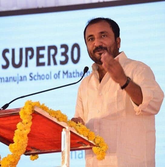Super 30 - Anand Kumar - Ramanujan School of Mathematics