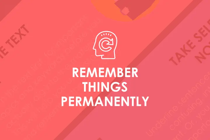 5 Ways to Remember Anything Permanently [Infographics]
