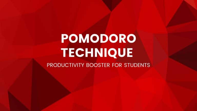 Pomodoro Technique: Productivity Booster for Students