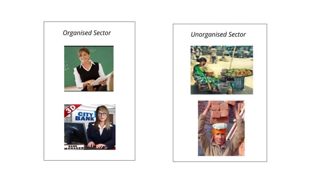 Organised and Unorganised sector