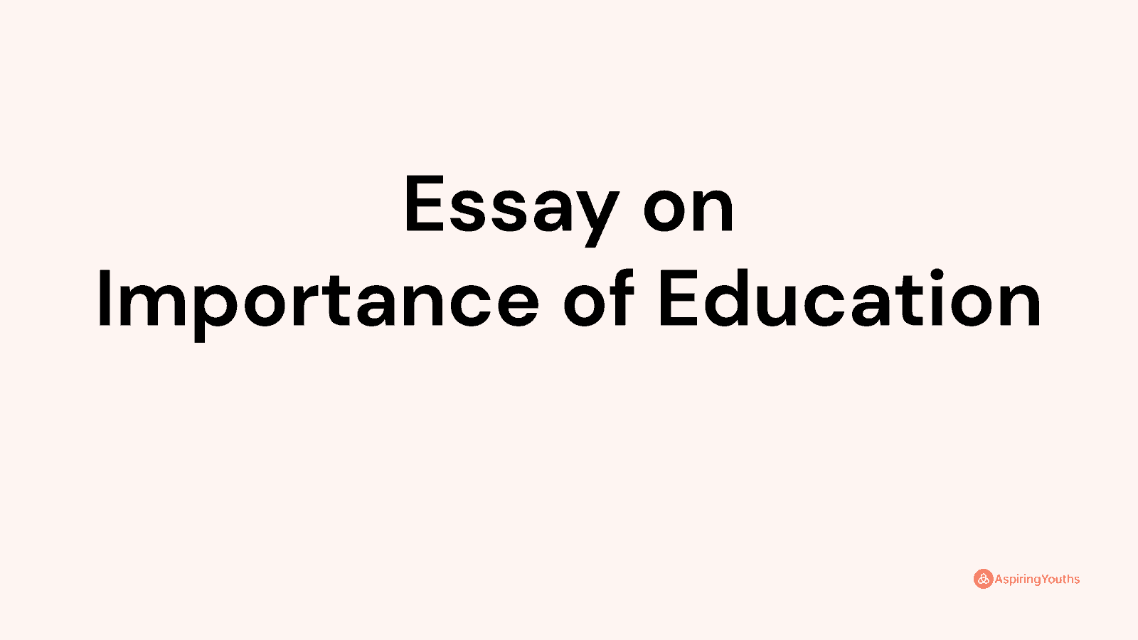 essay-on-importance-of-education