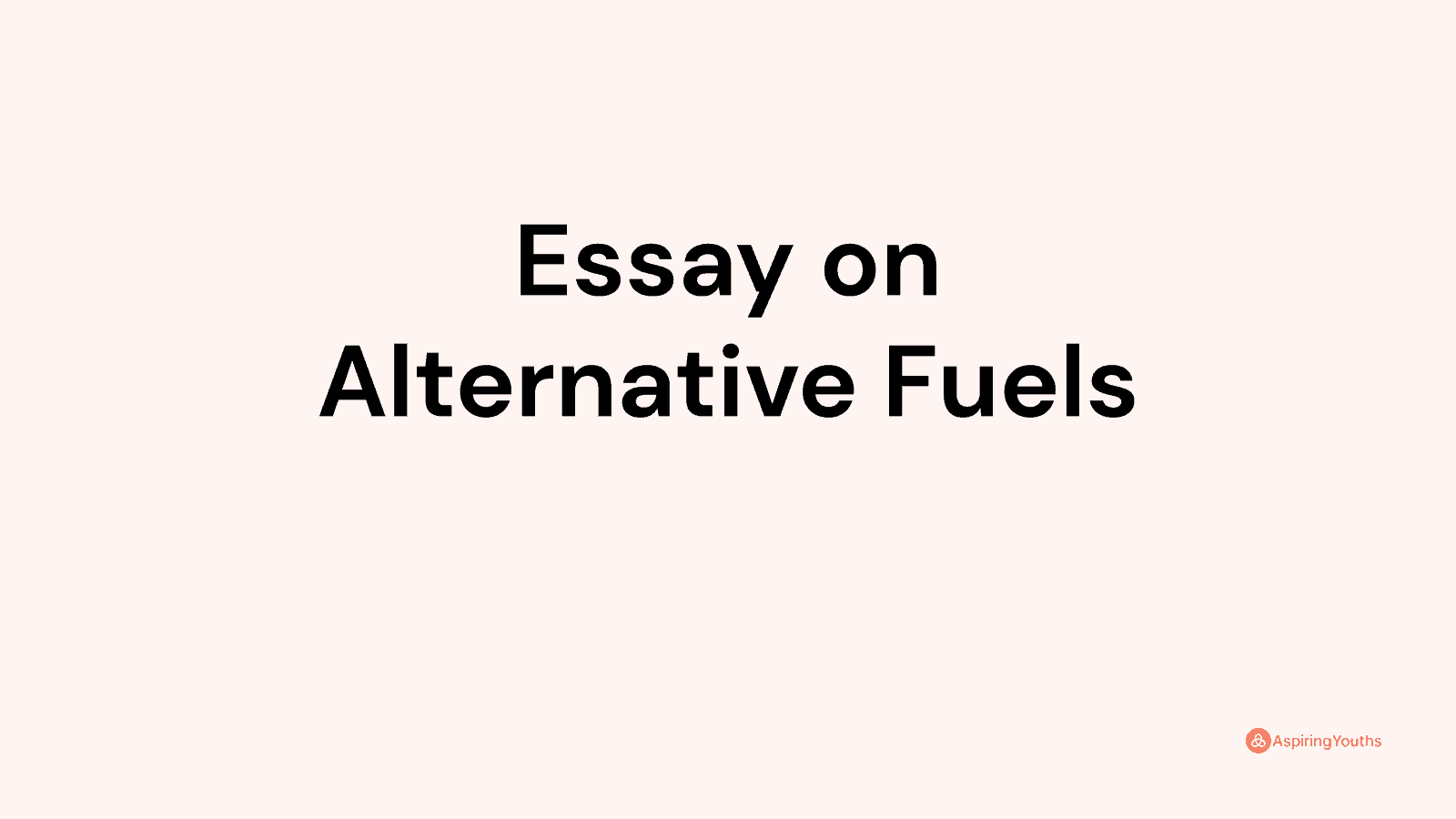 essay-on-alternative-fuels