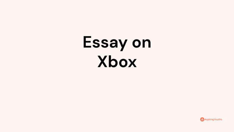Essay on Xbox