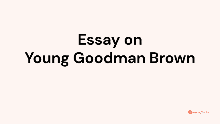 Essay on Young Goodman Brown