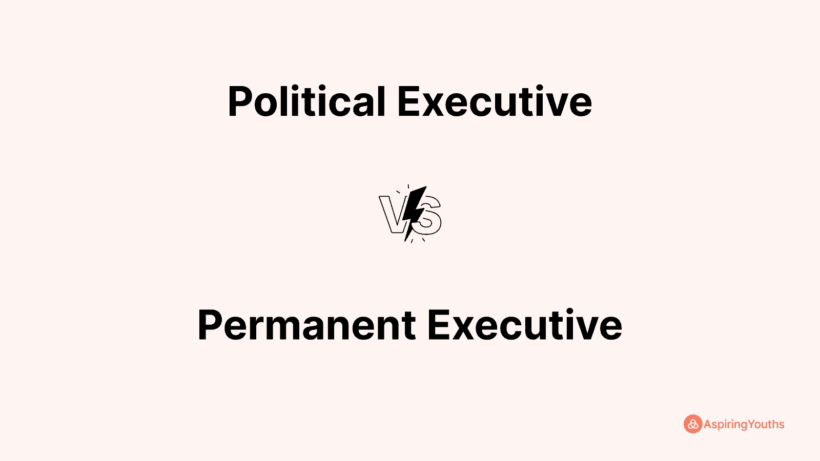 Political Executive vs Permanent Executive