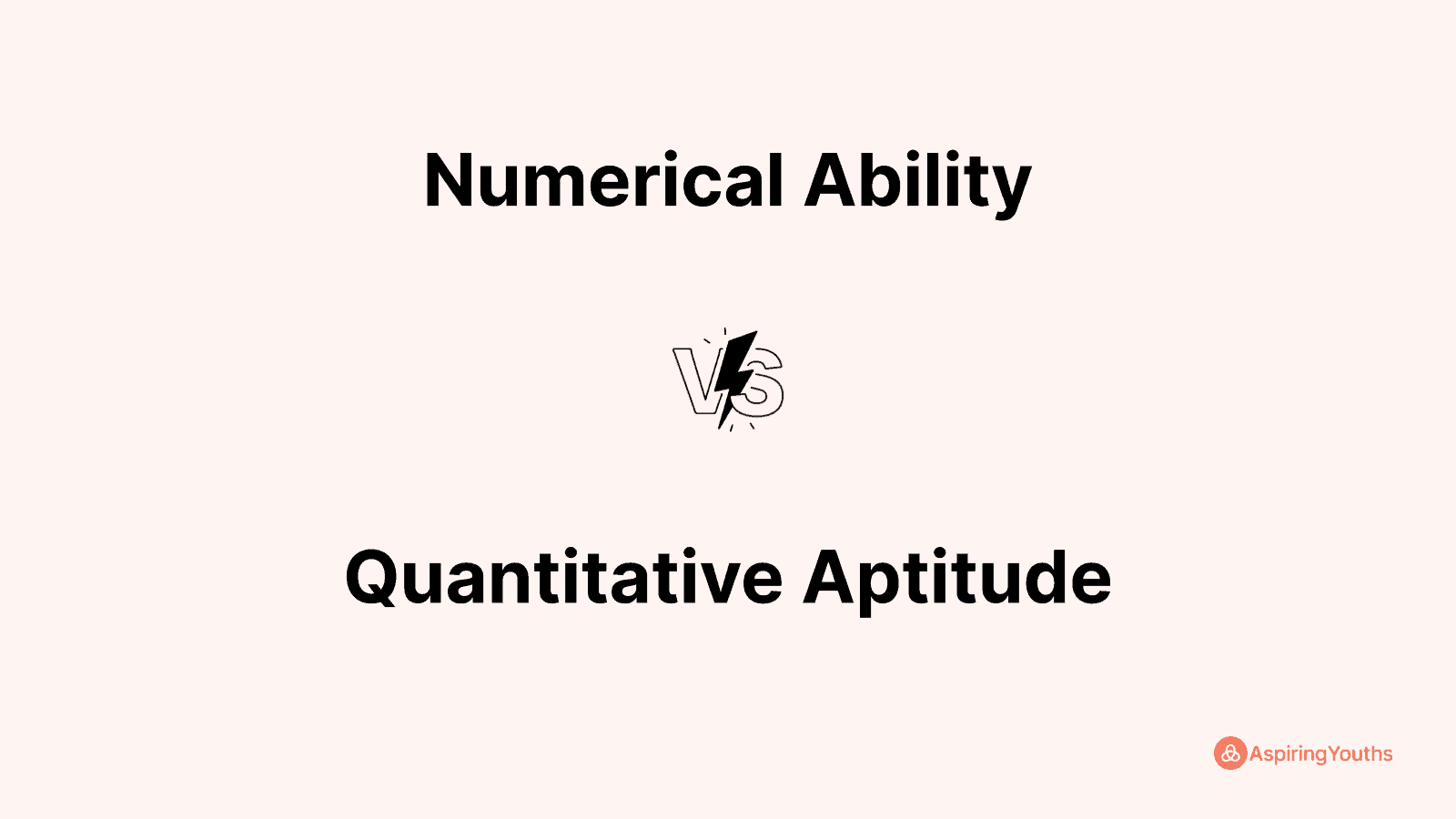 Numerical Ability vs Quantitative Aptitude