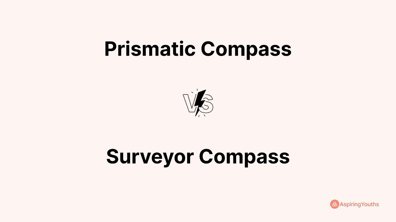 Prismatic Compass vs Surveyor Compass