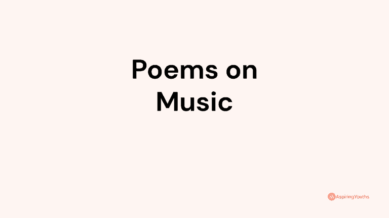 Poems on Music