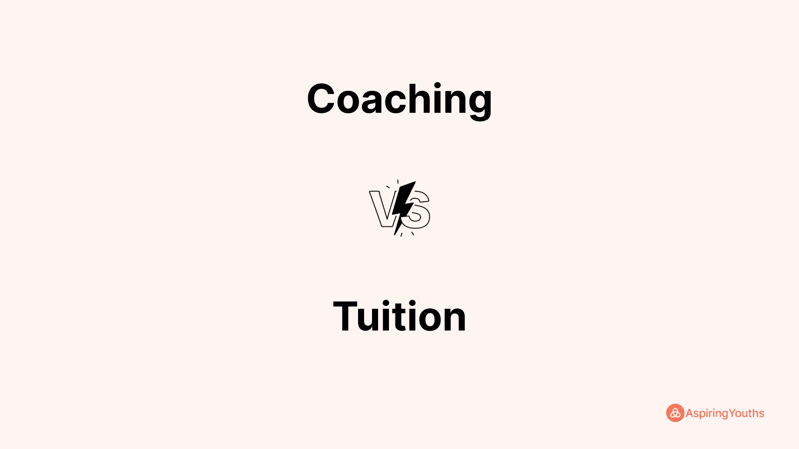 Coaching vs Tuition