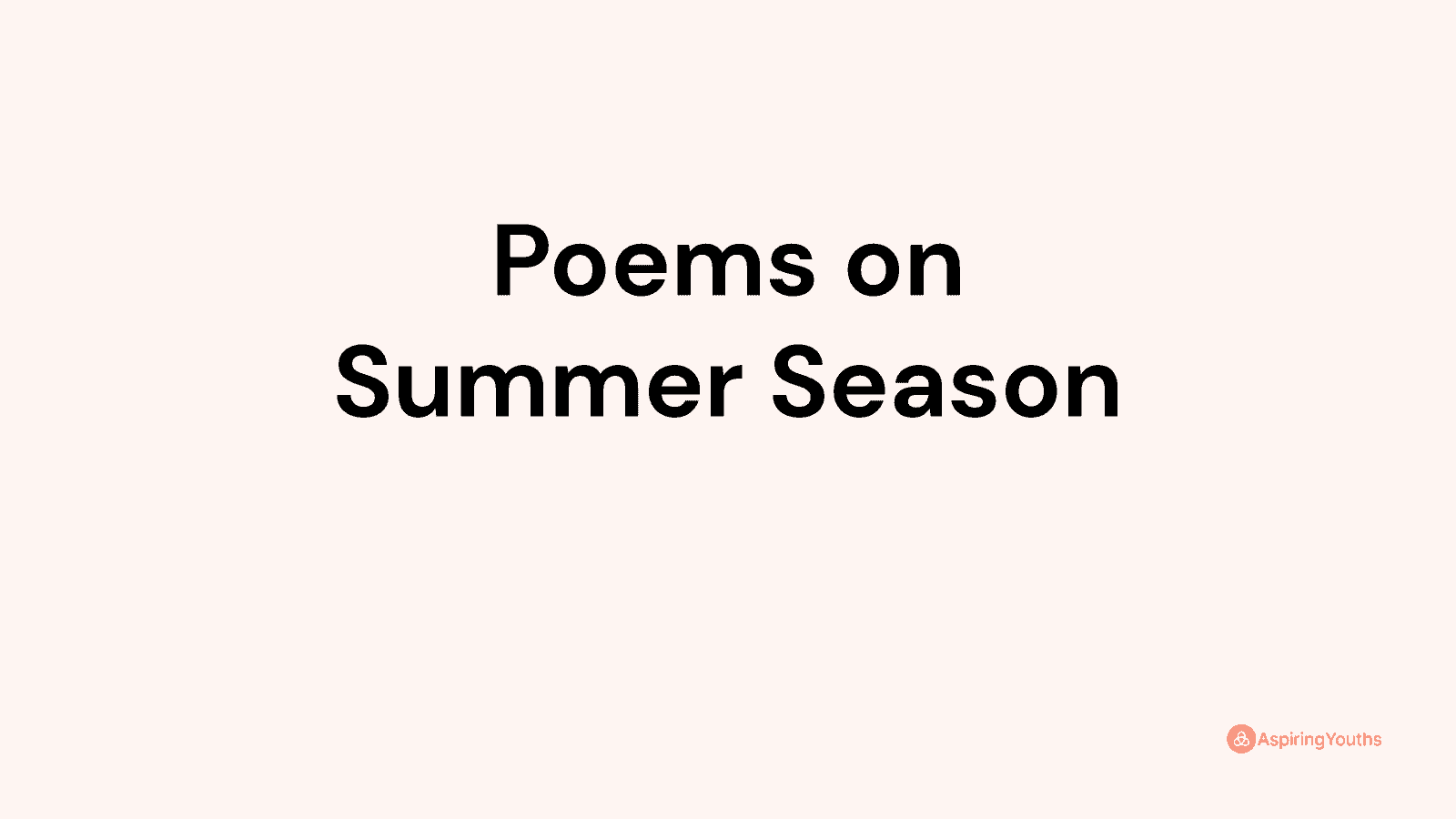 poems-on-summer-season