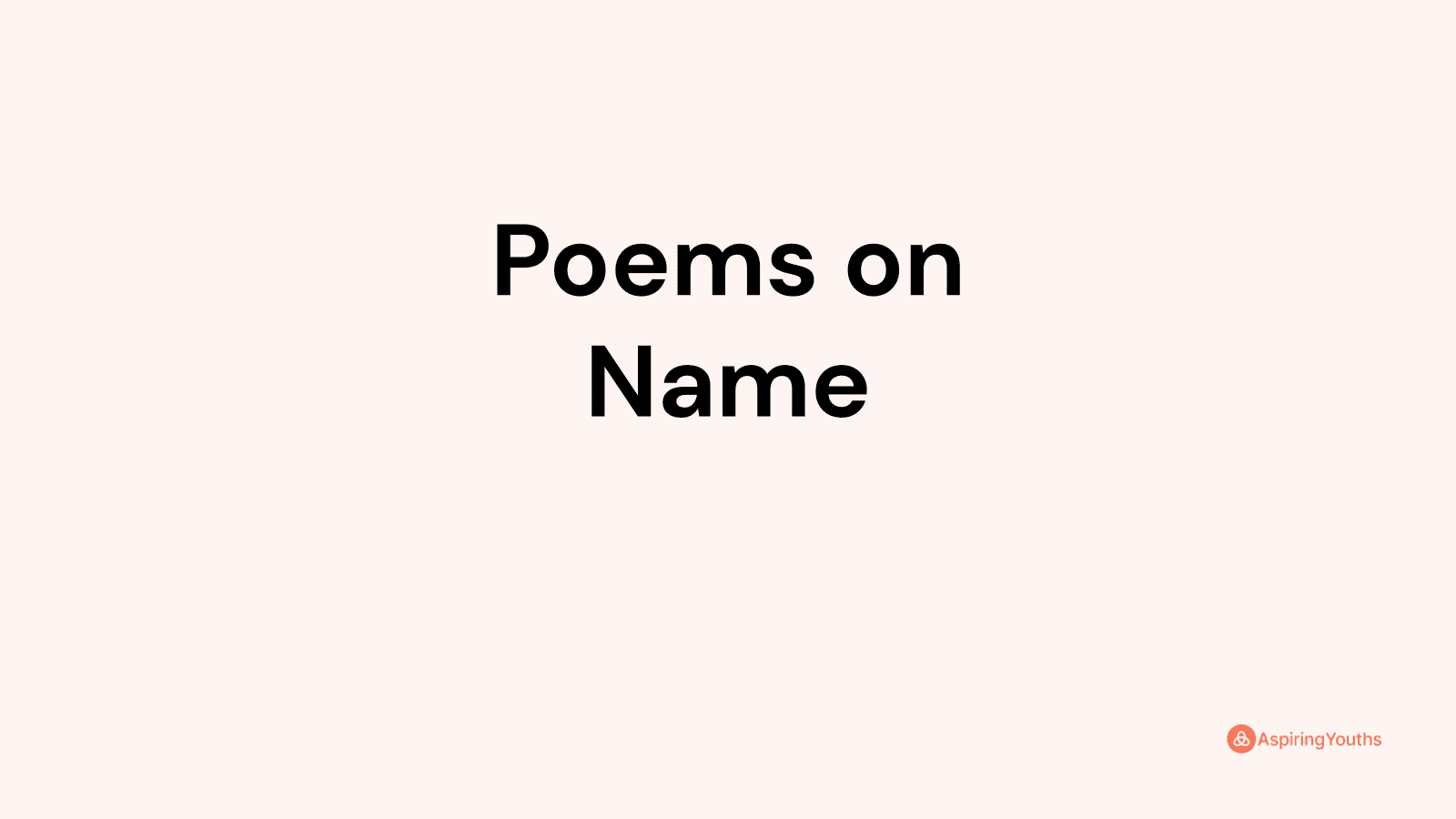 poems-on-name