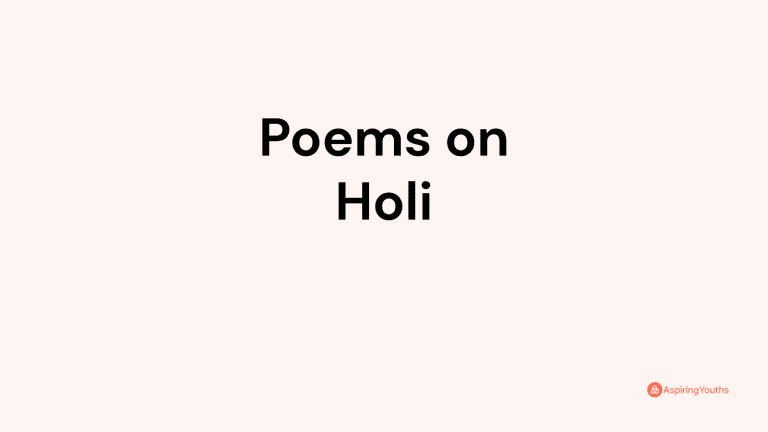 Poems on Holi