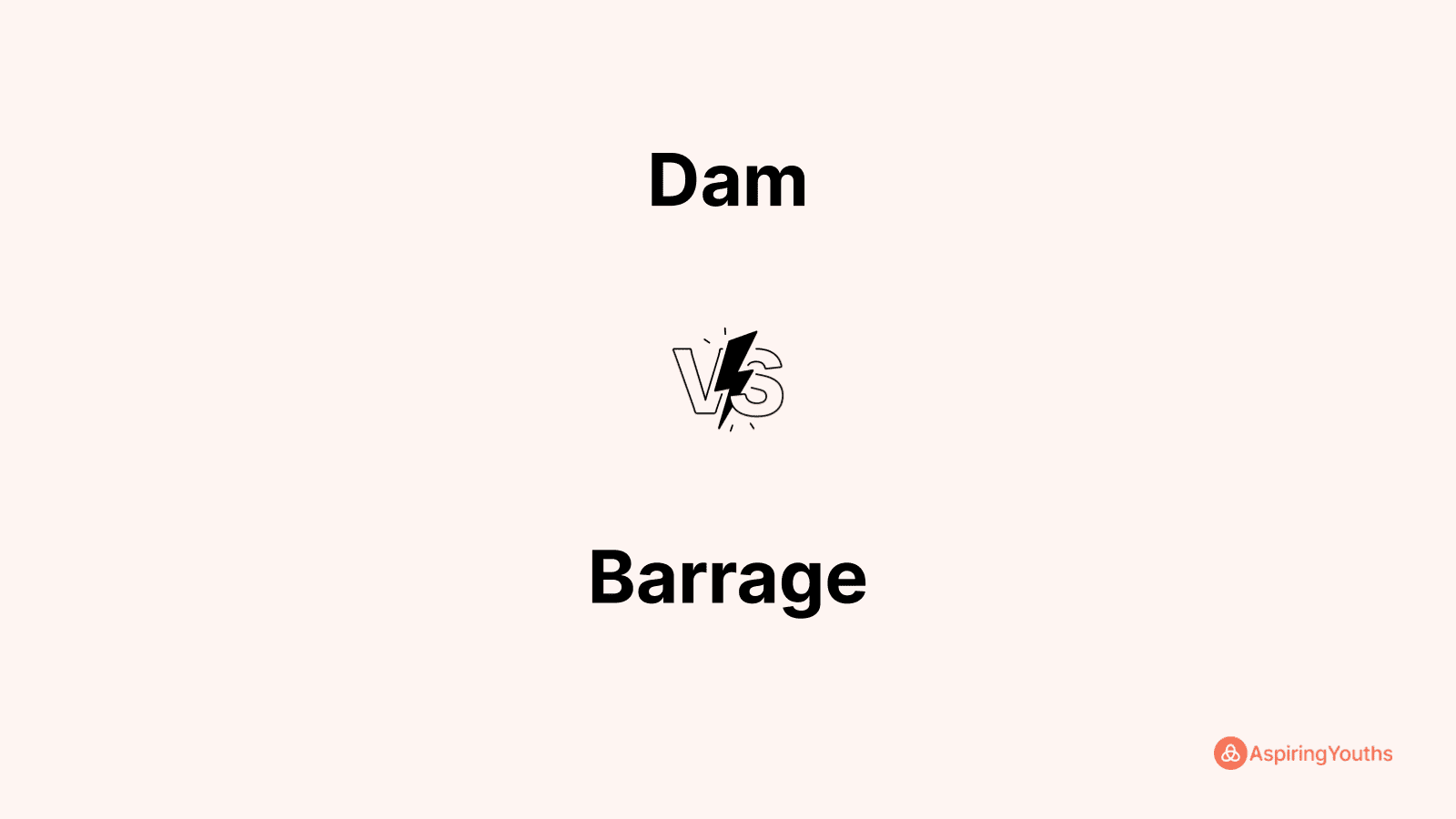 Dam vs Barrage