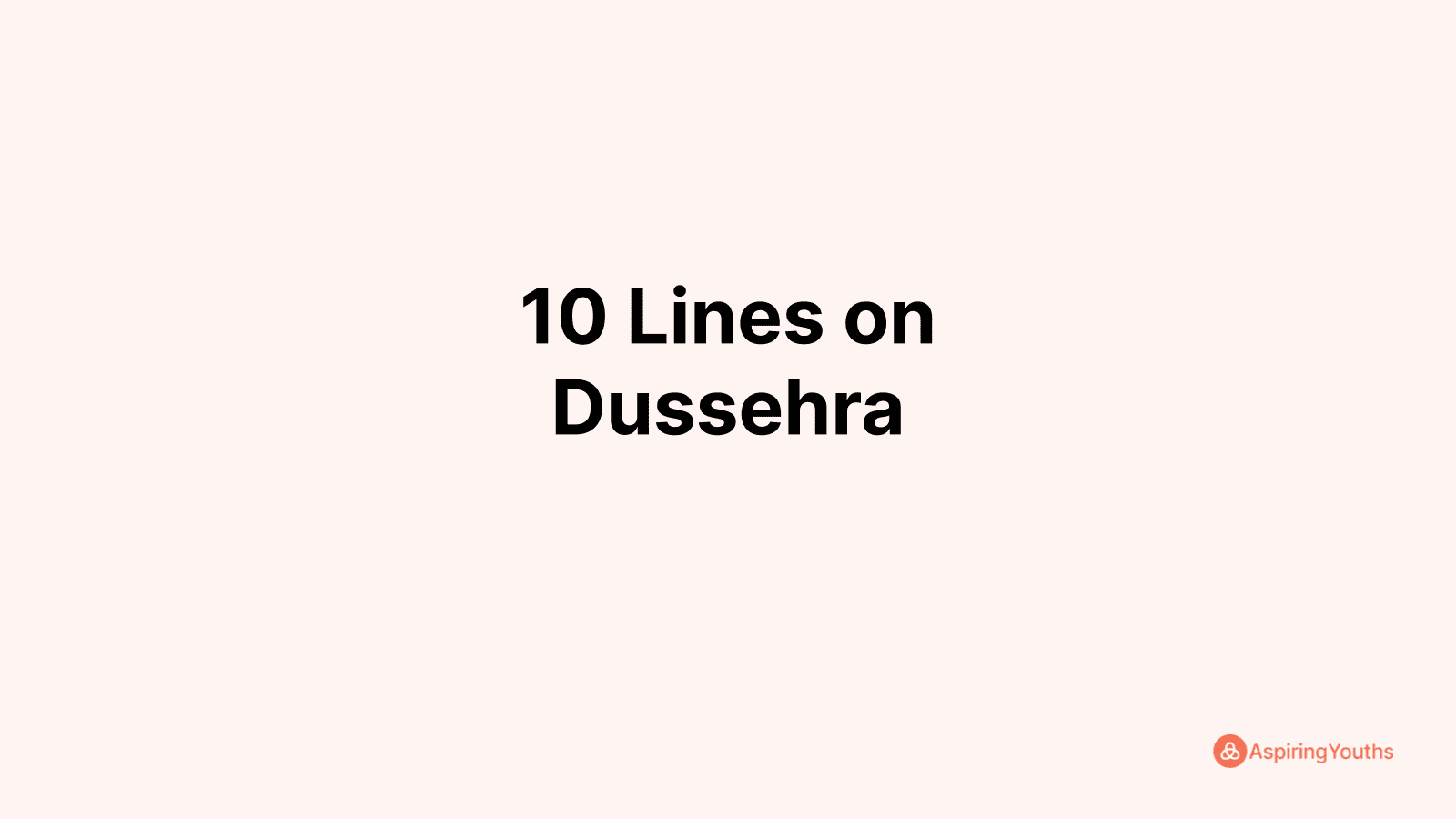 short essay 10 lines on dussehra in punjabi