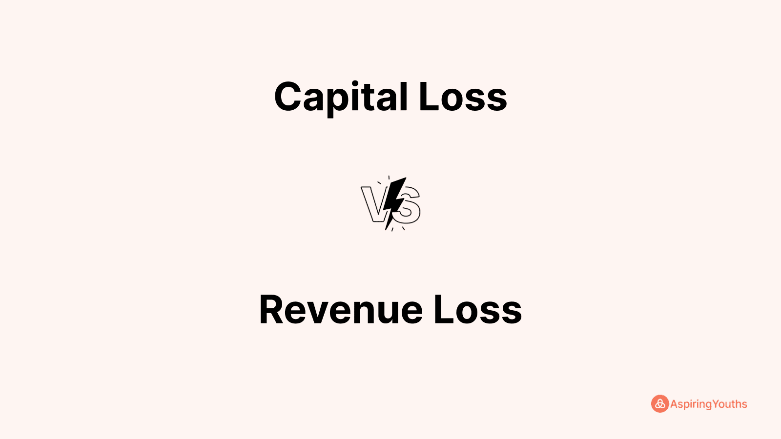 Capital Loss vs Revenue Loss