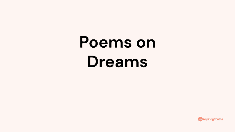 Poems on Dreams