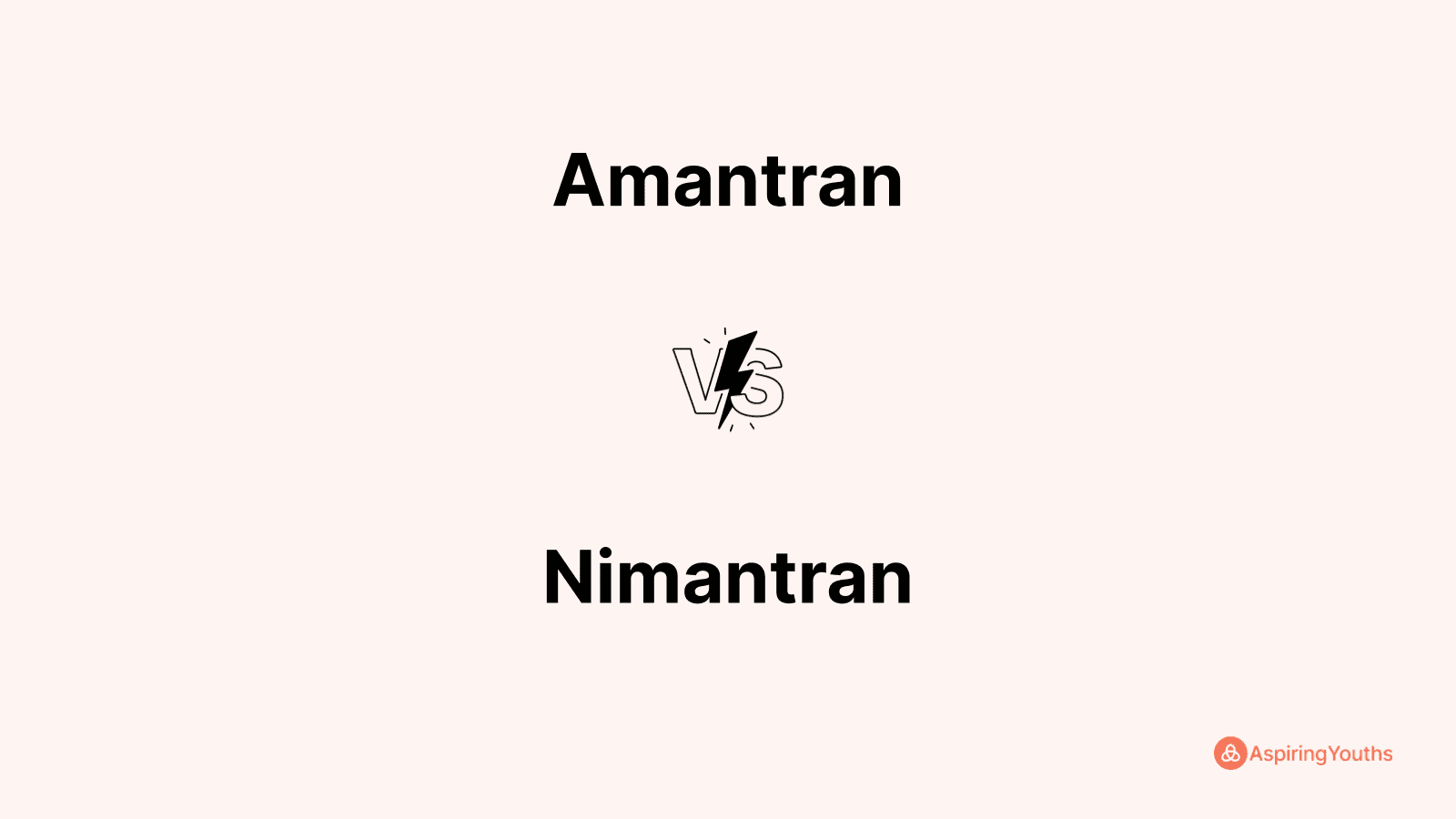 Amantran vs Nimantran