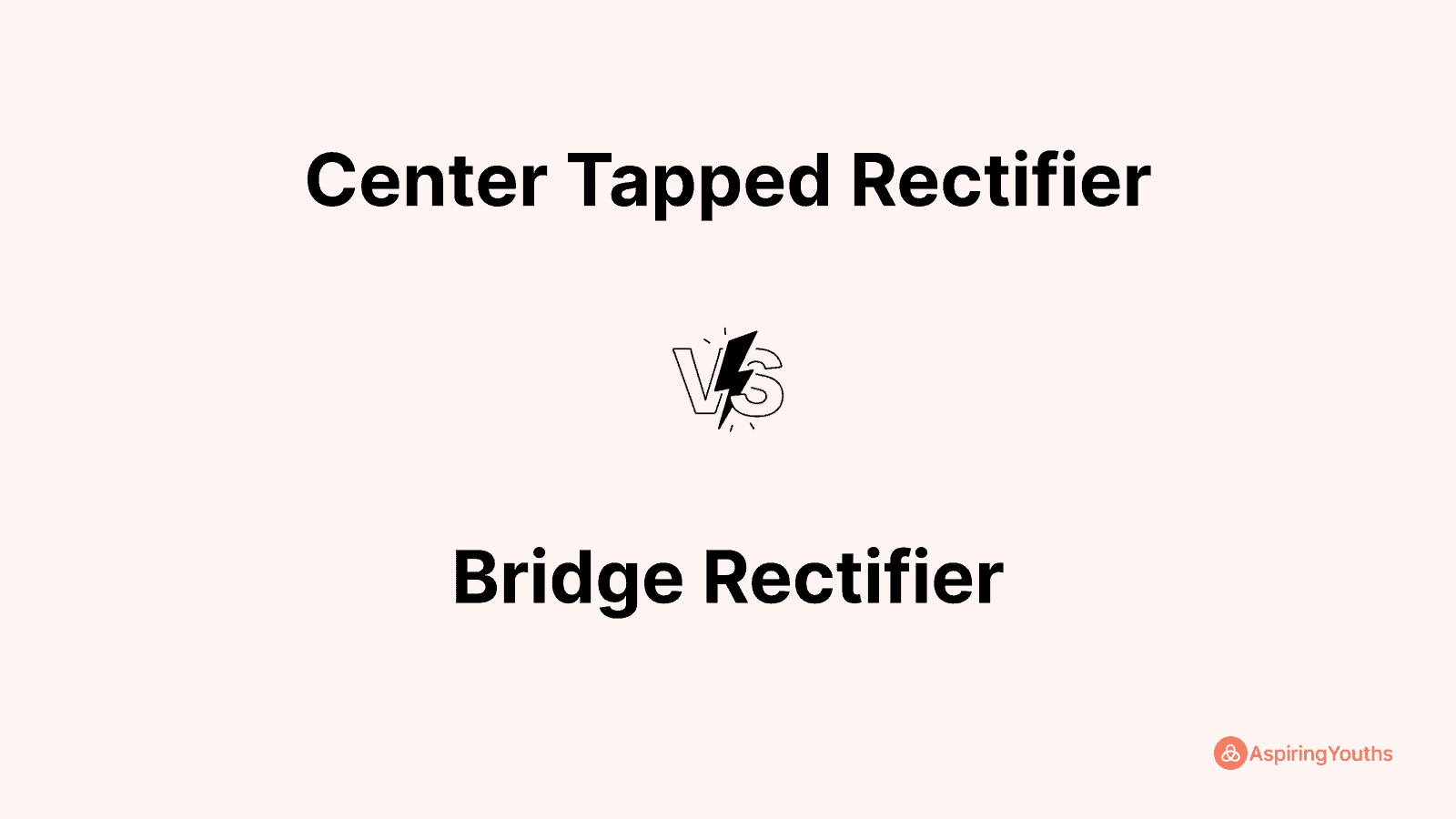 Center Tapped Rectifier vs Bridge Rectifier