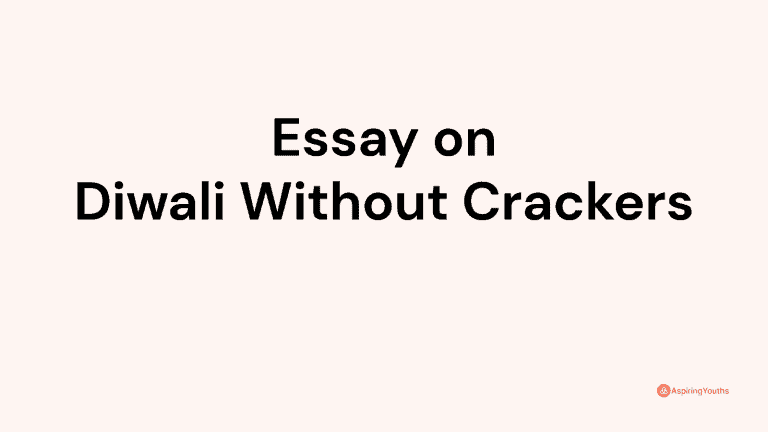 Essay on Diwali Without Crackers