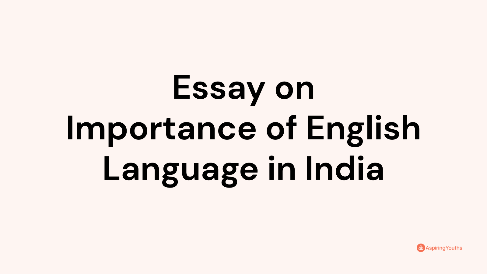 english language in india essay