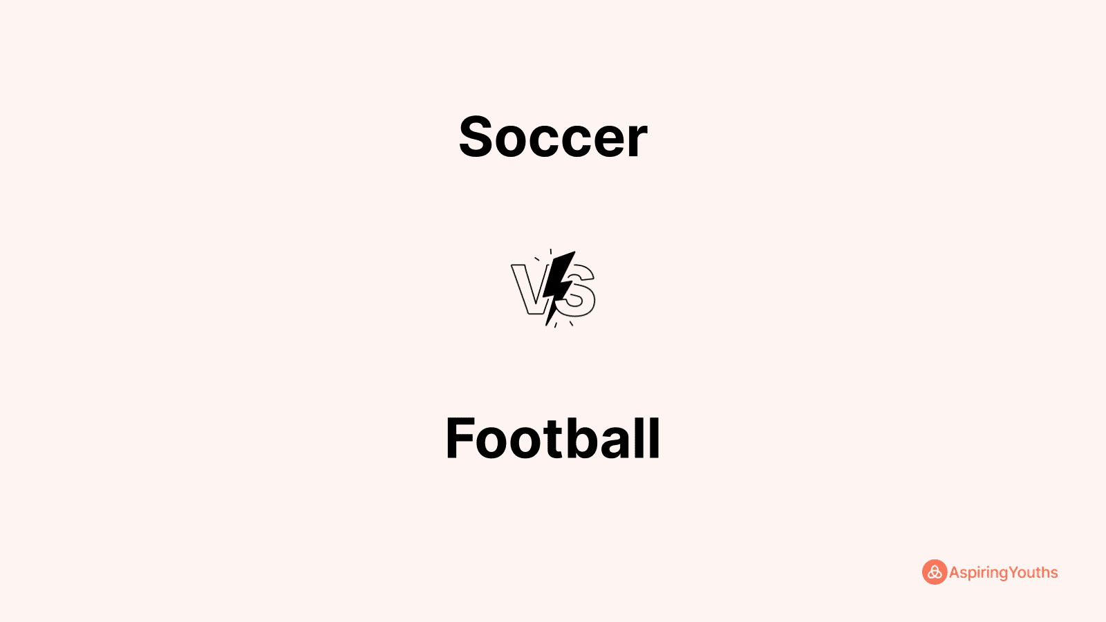 Soccer vs Football