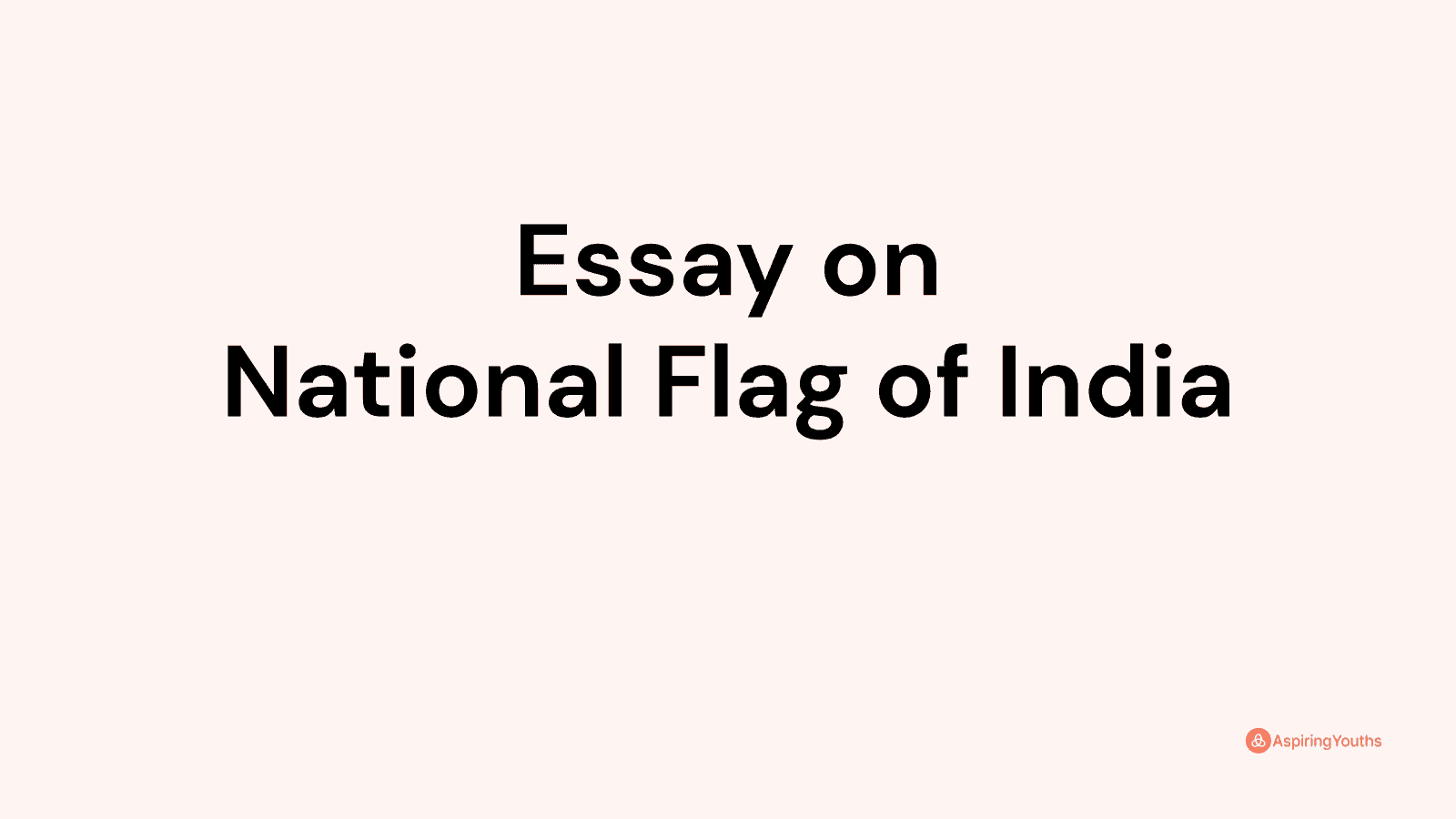 150 words essay on national flag