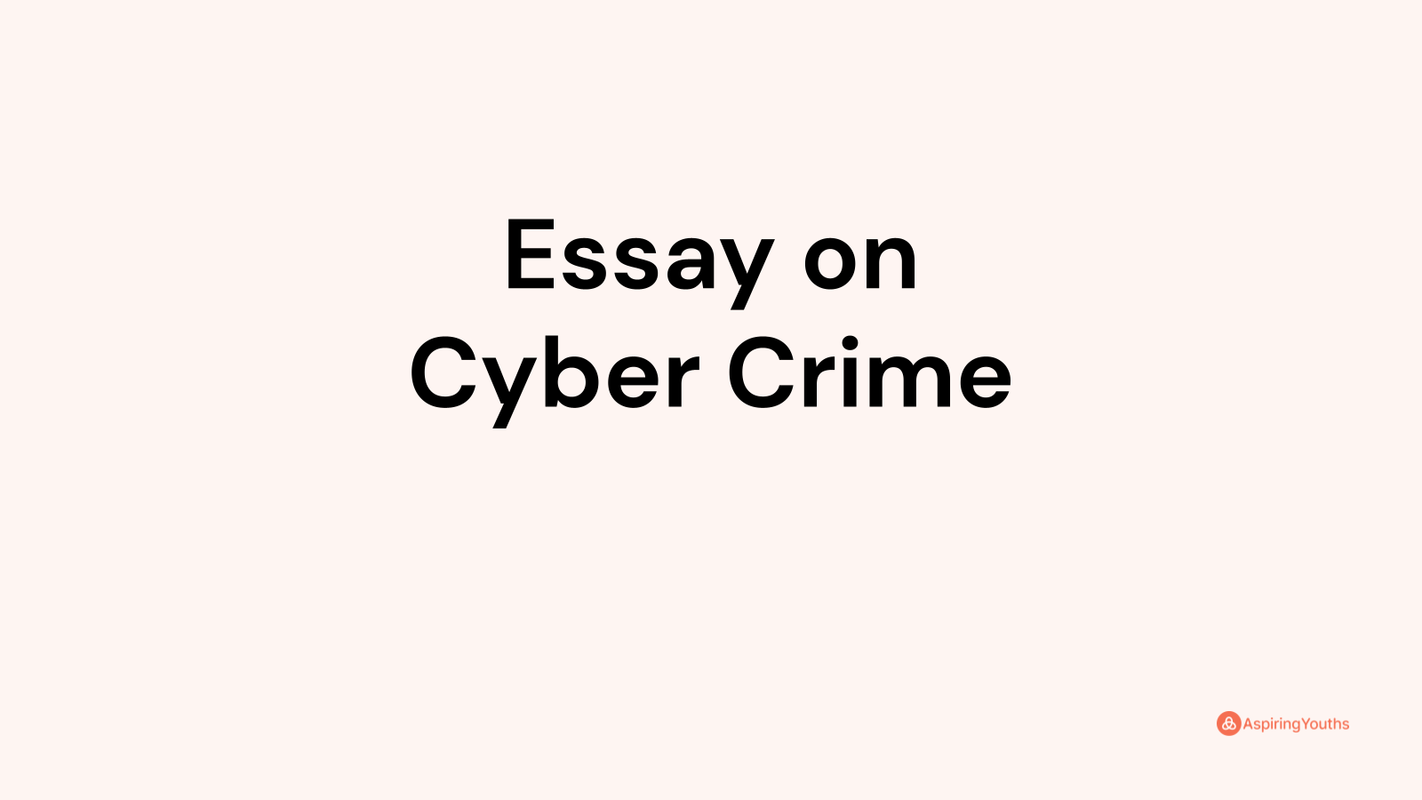 essay-on-cyber-crime