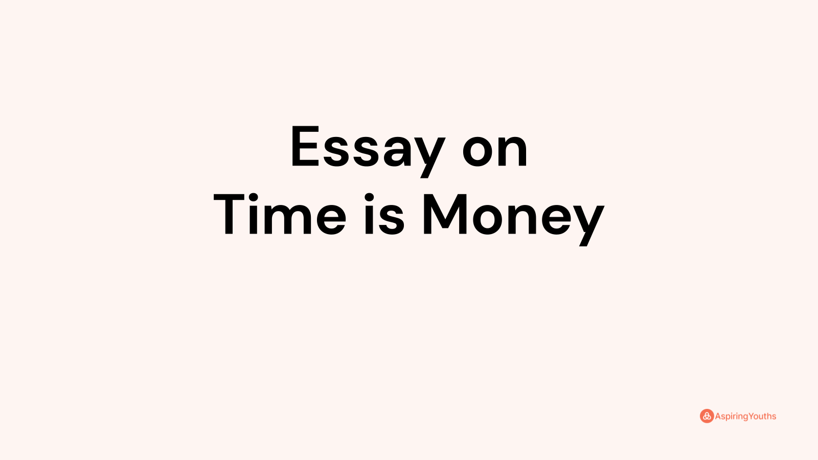 essay time is money in hindi