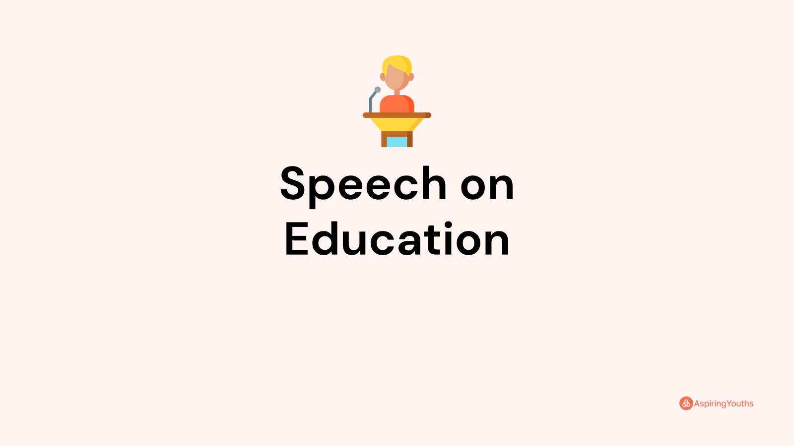 speech-on-education