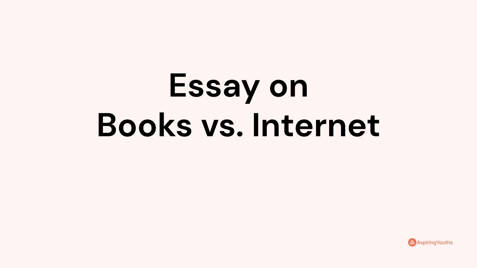 essay on books better than social media