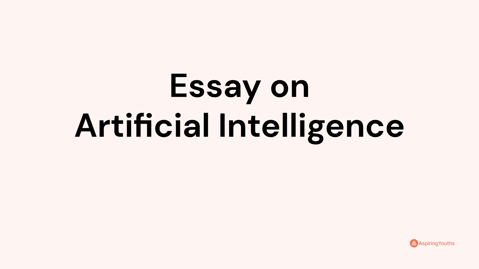 artificial intelligence in pakistan essay