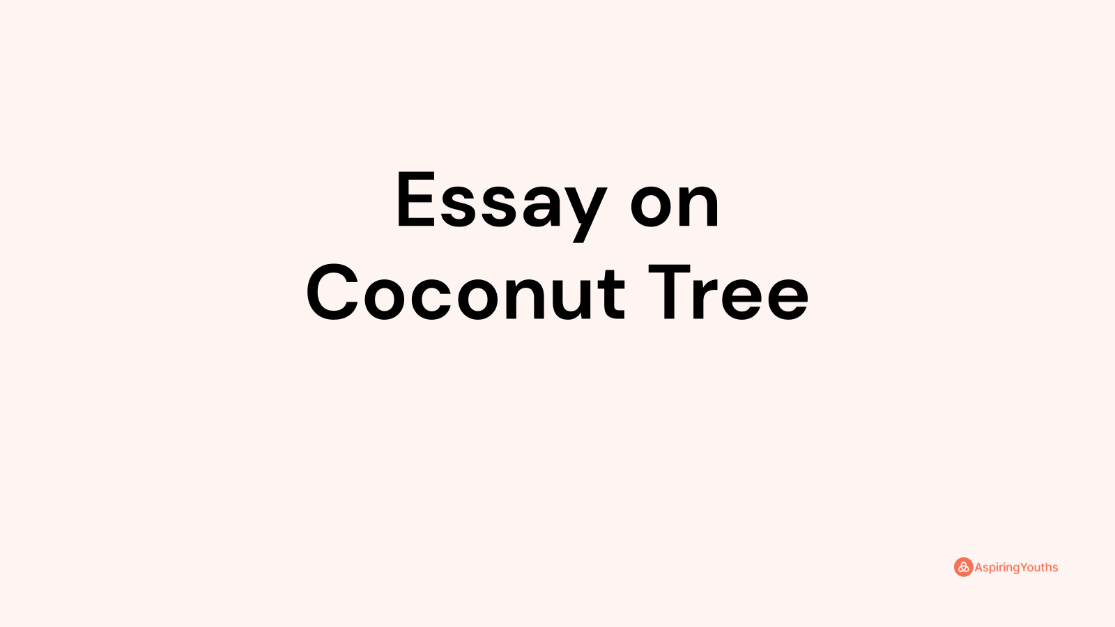 essay about coconut tree in tamil