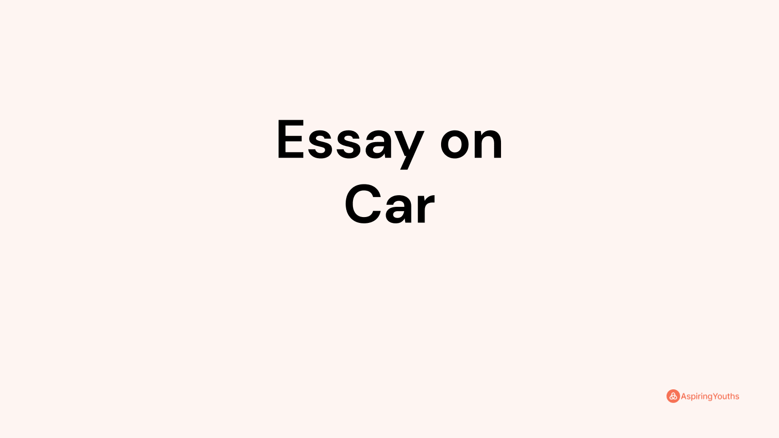 expository essay how to care for a motor vehicle pdf