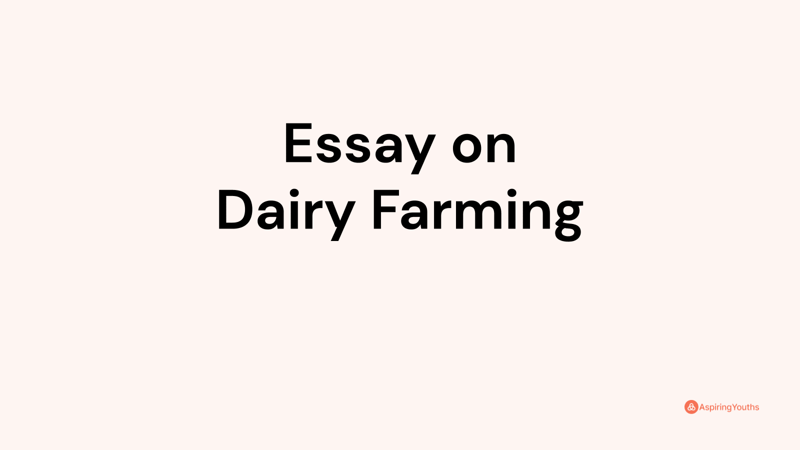 essay-on-dairy-farming