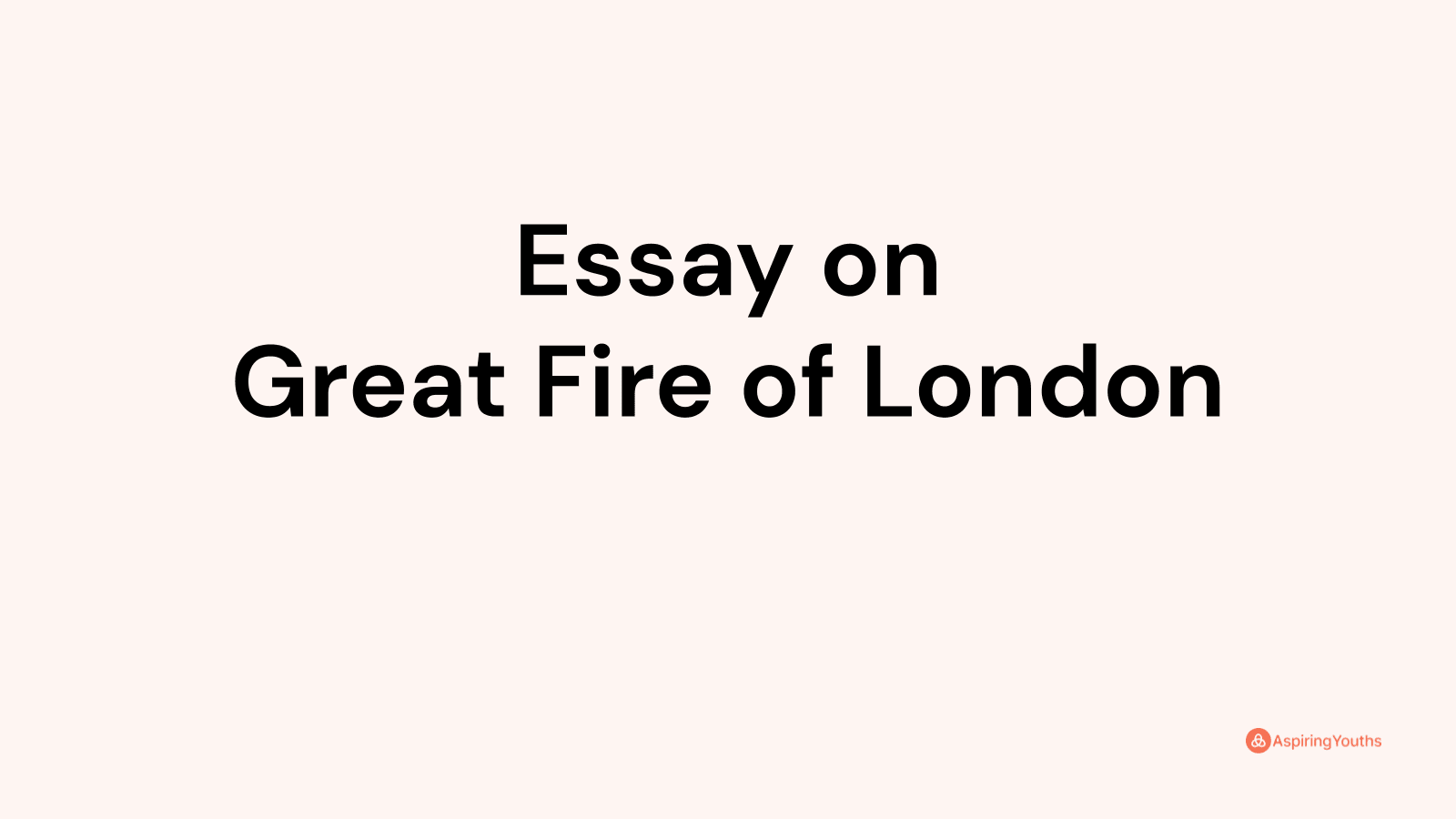 essay on london 100 words