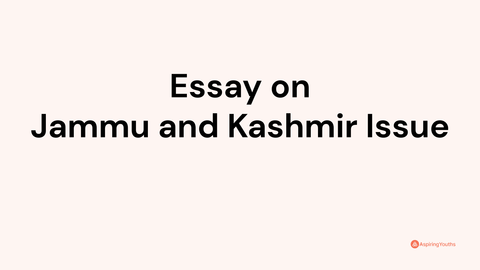 write a essay on spring in kashmir