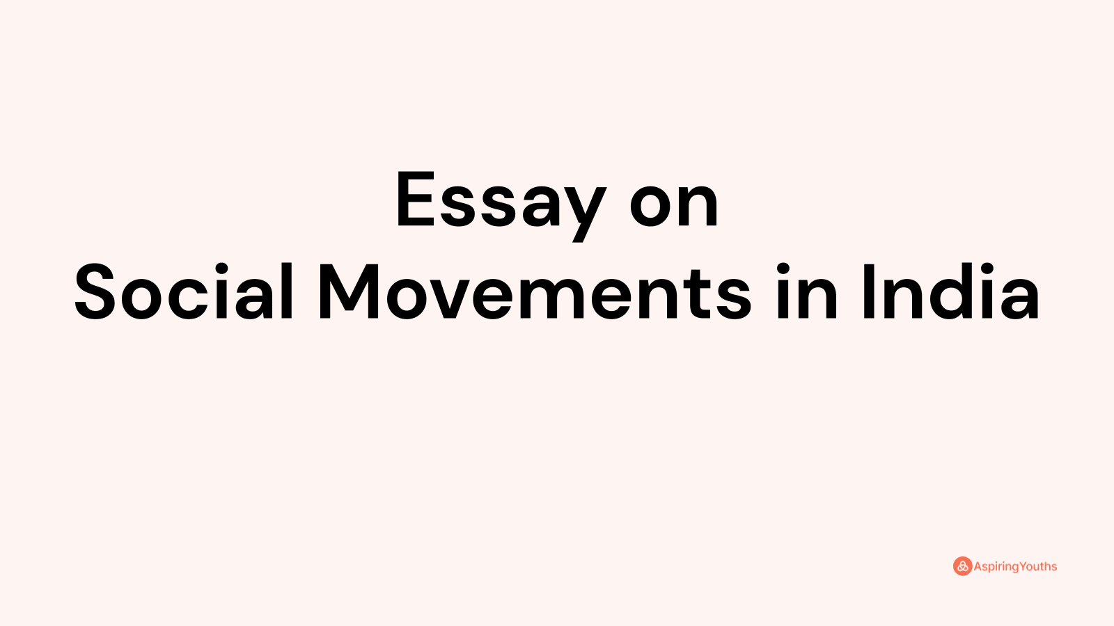 essay topics on social movements