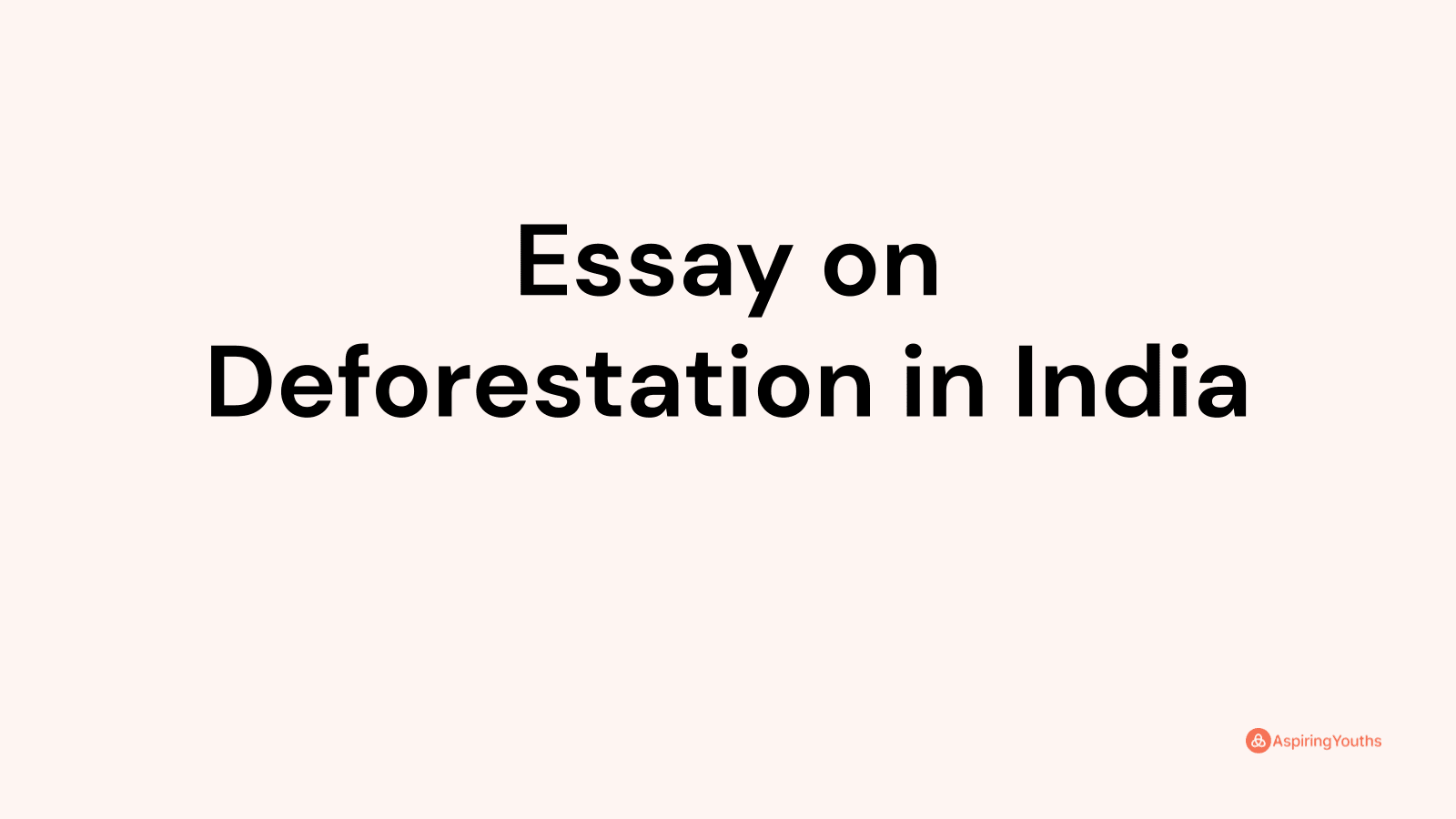 deforestation essay in punjabi