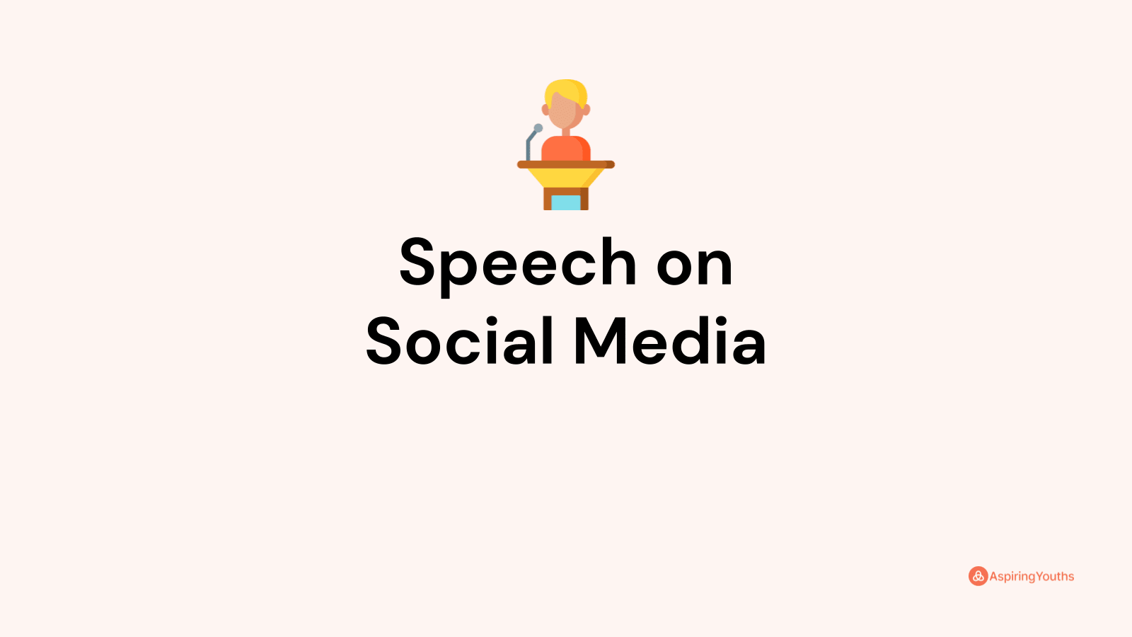 speech writing about social media