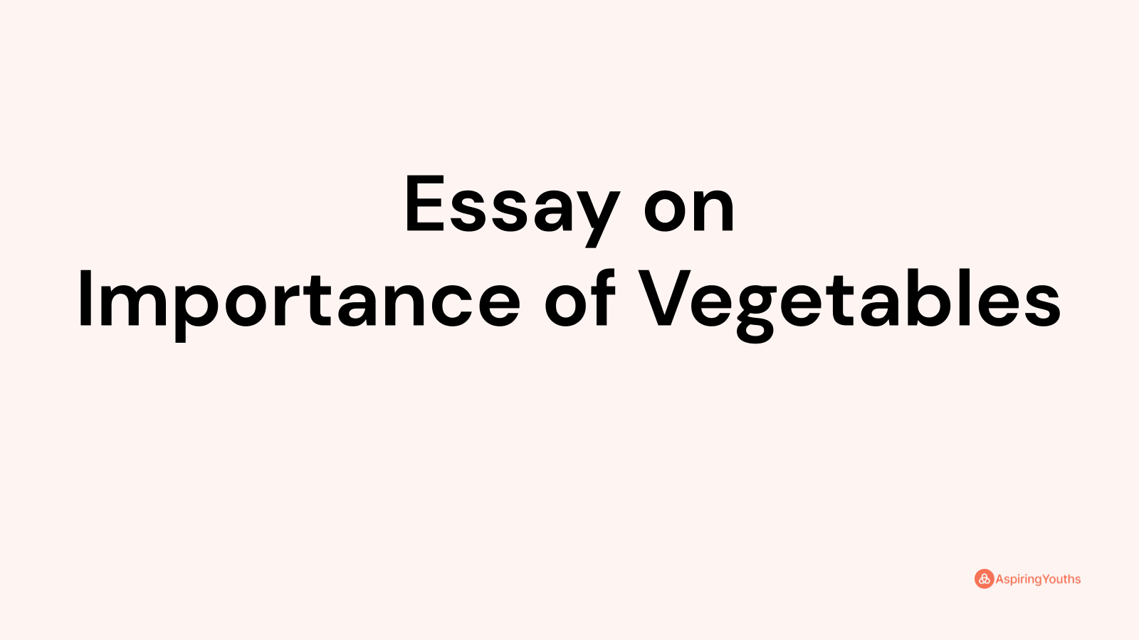 conclusion of vegetables essay