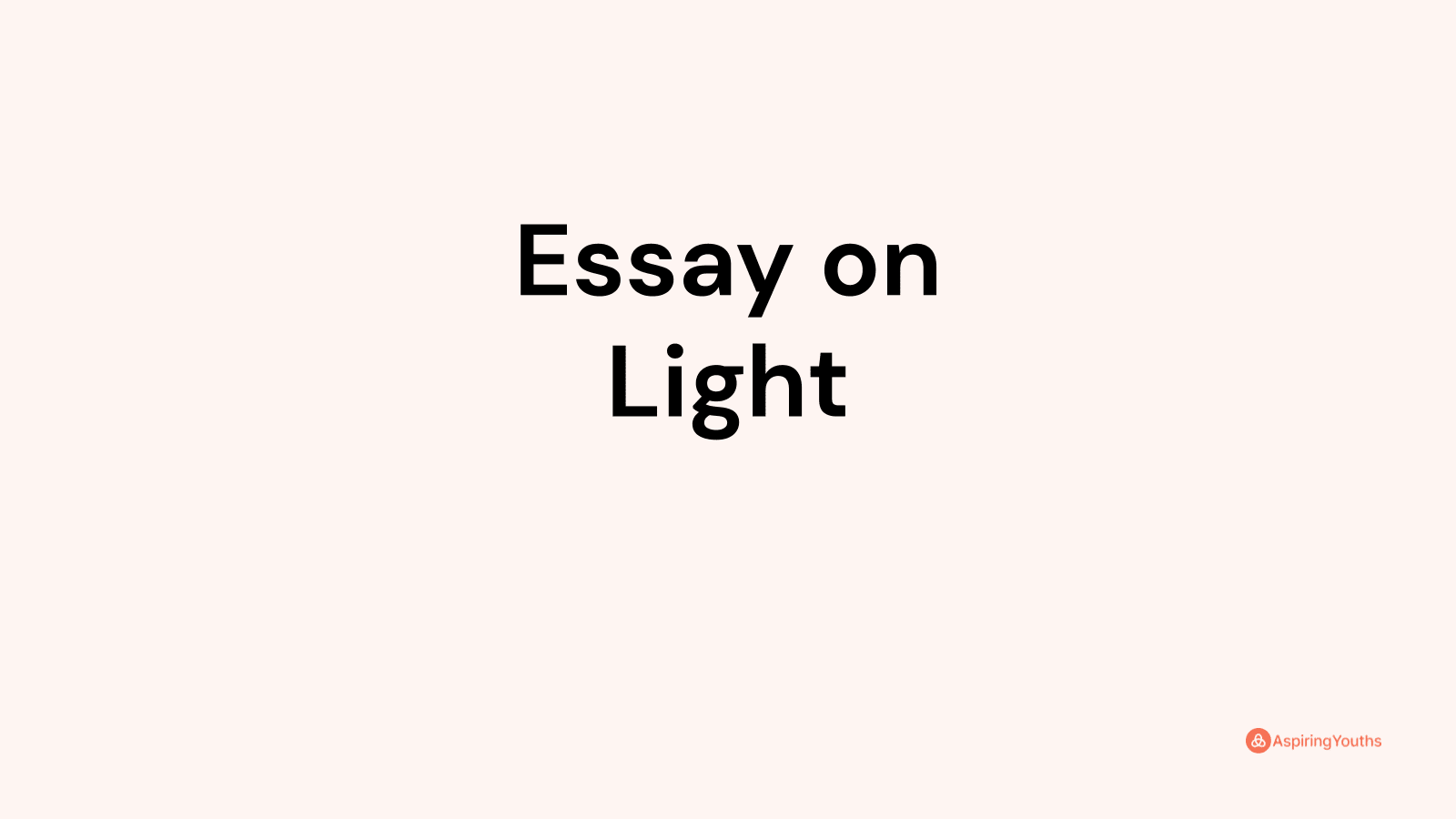 type of essay that is light and entertaining