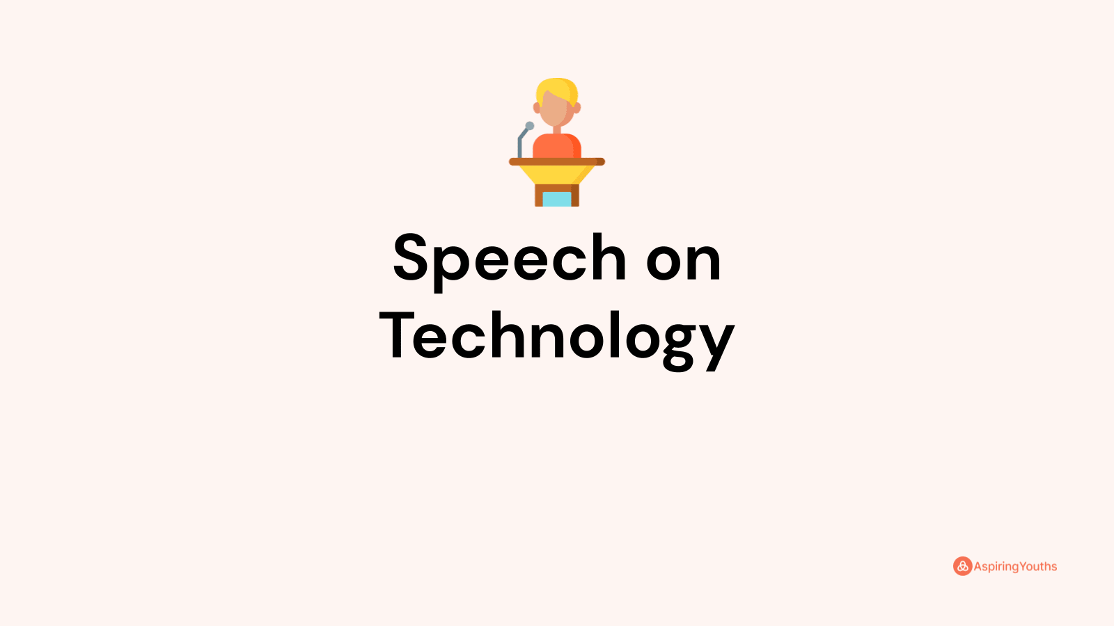 speech-on-technology