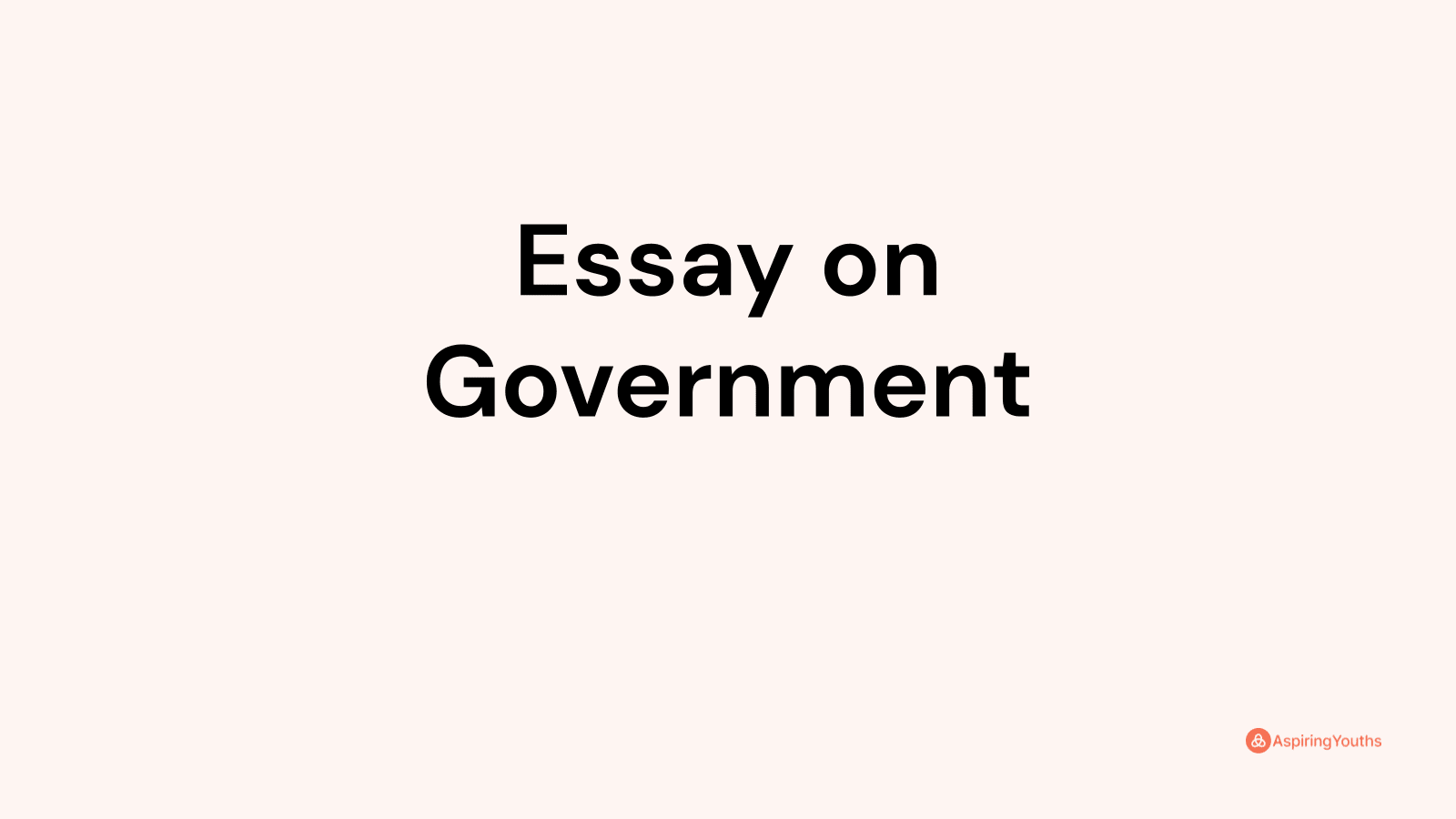 What Is Government Class 6 Pdf Notes