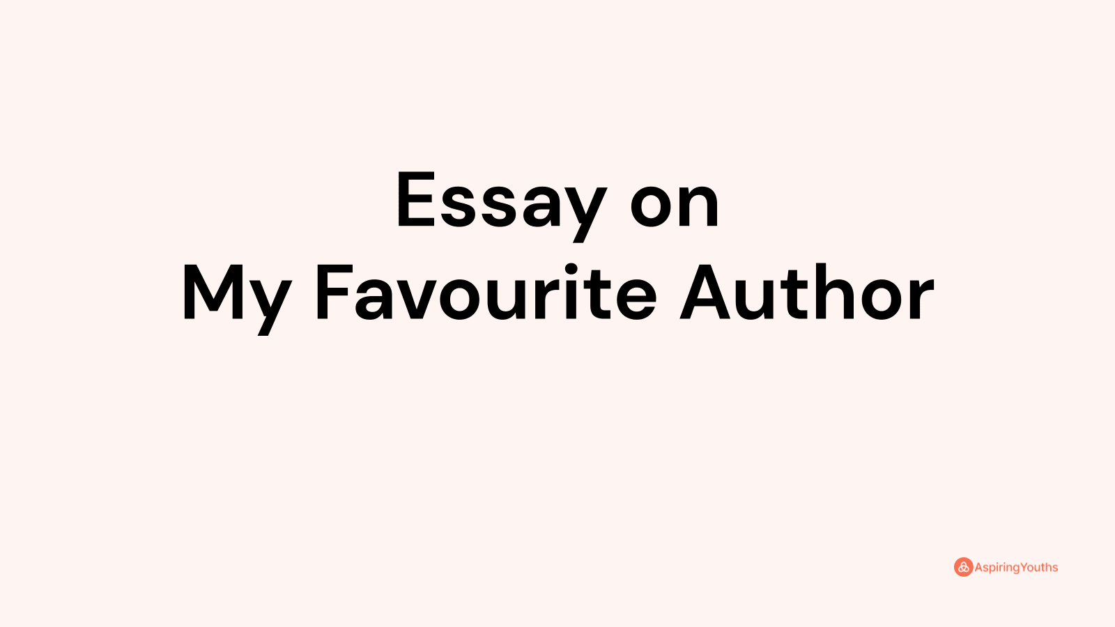 essay on my favourite author j.k. rowling