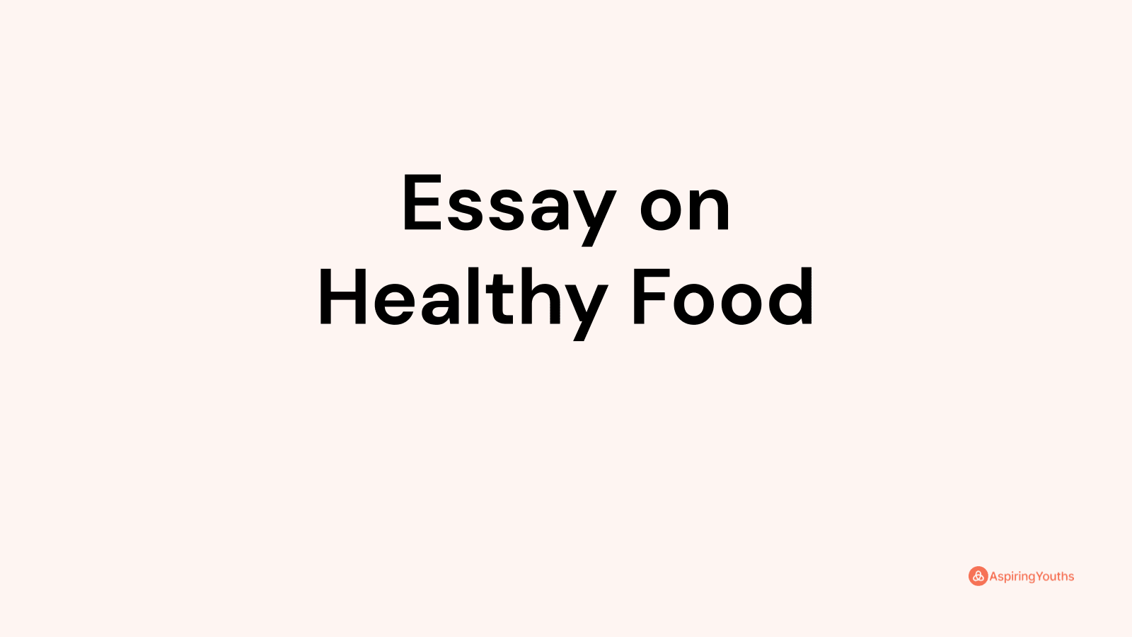 essay about healthy diet affordable for all