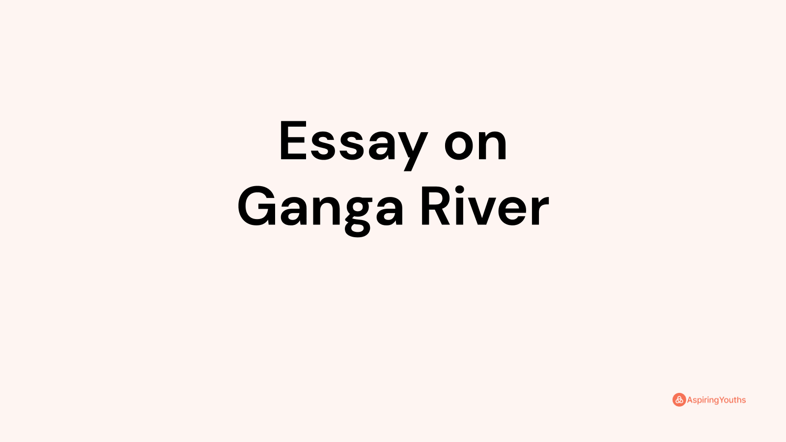 ganga essay in sanskrit