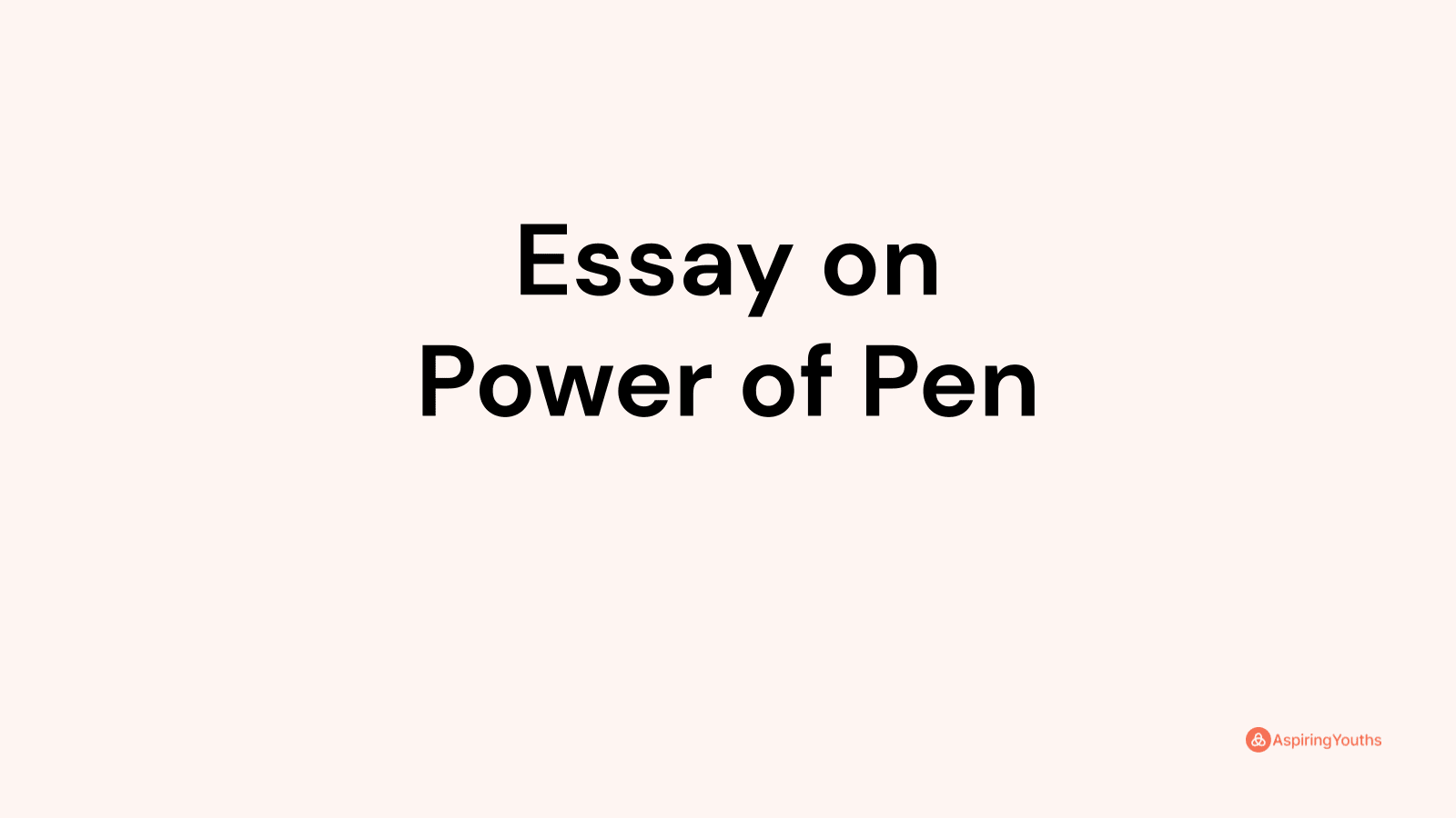 essay on pen for grade 5