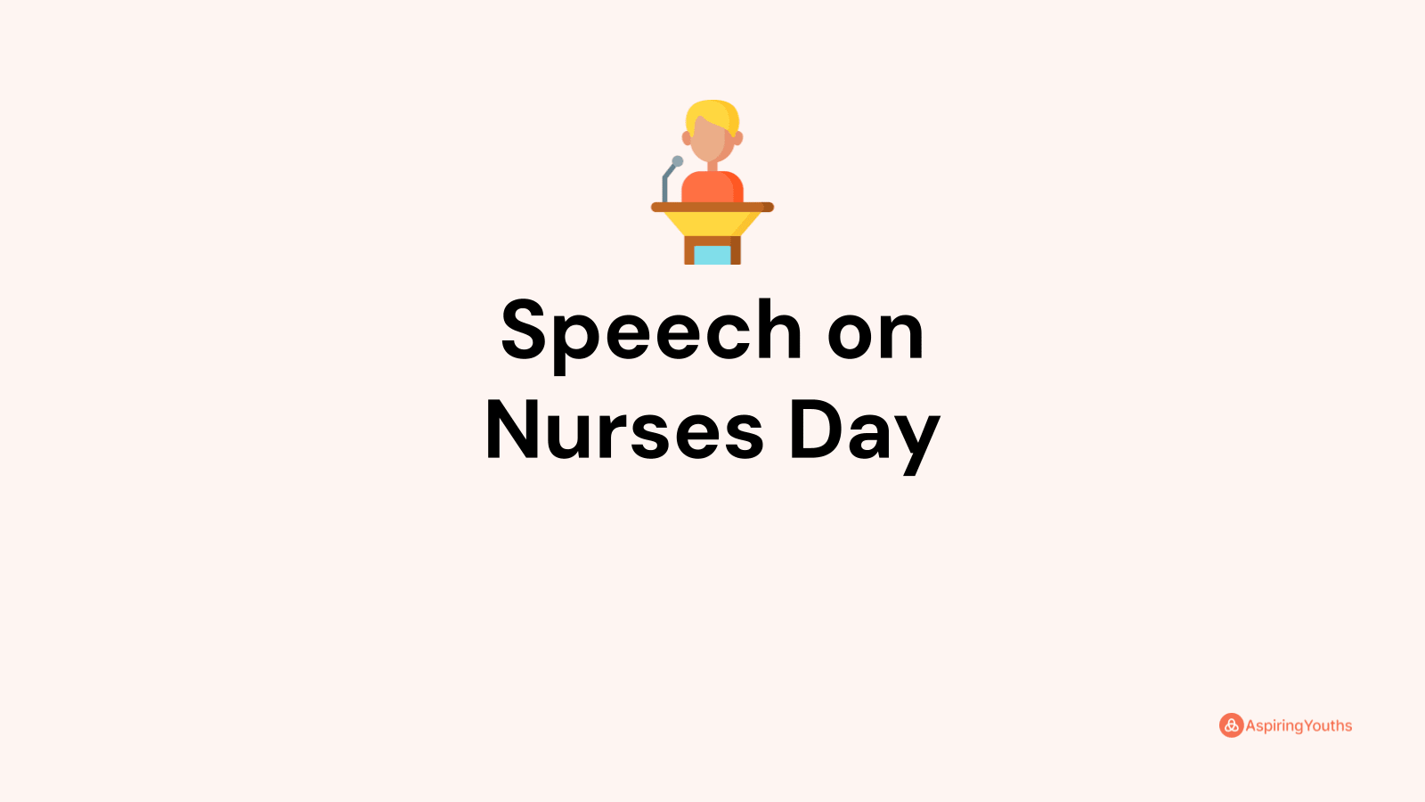 a speech on nurses day