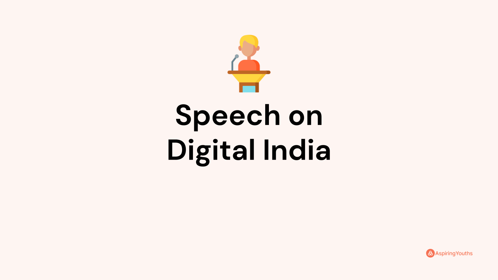 speech on digital india in 200 words