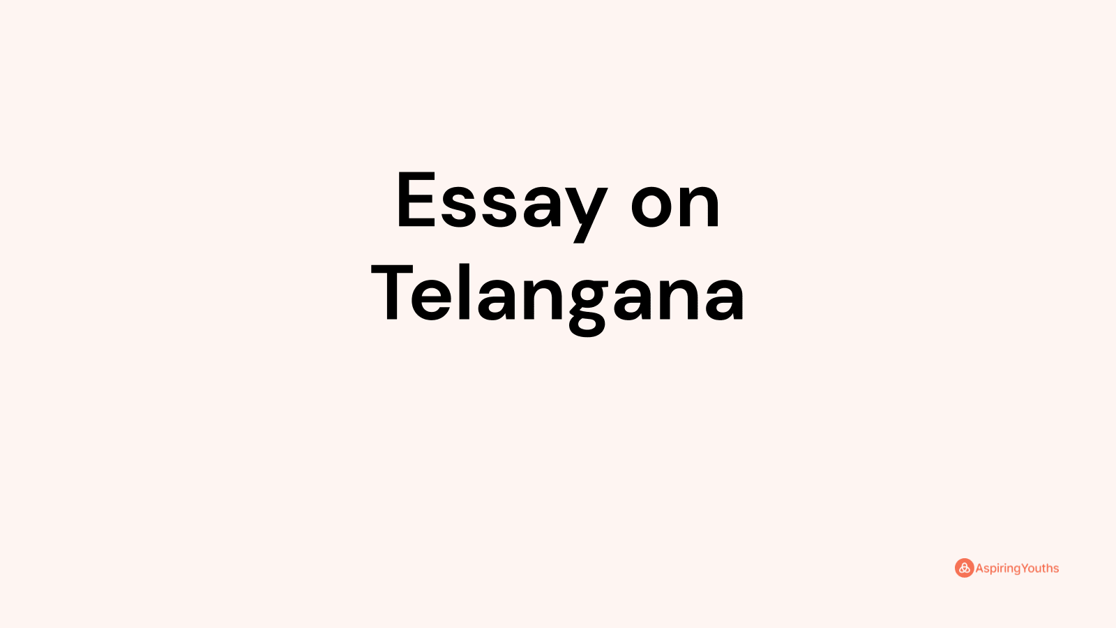 essay on language of telangana